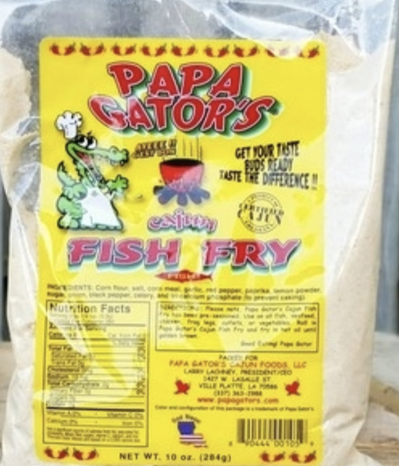 Papa Gator's Fish Fry 10oz.