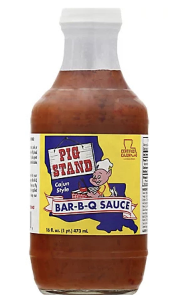 Pig Stand BBQ Sauce Hot 16oz. 0037025161225