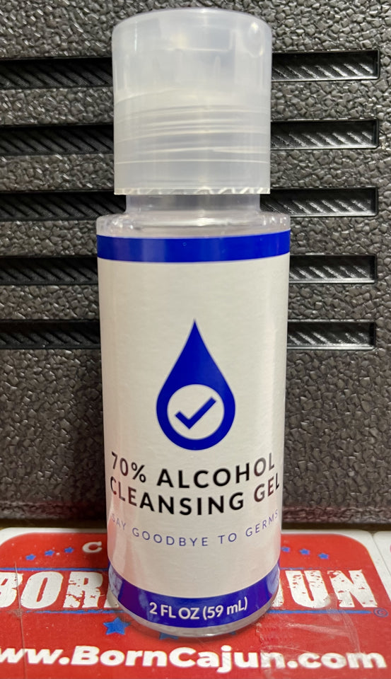 Cleansing Gel Sanitizer 70% Alcohol 2FL OZ(59 ml)