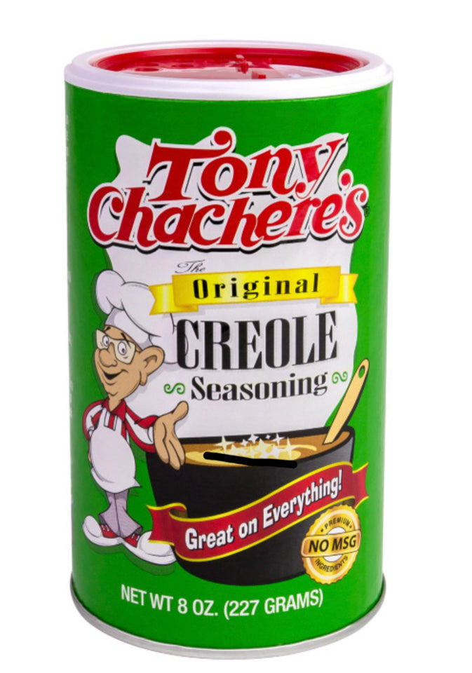 Tony Chachere’s Original Creole Seasoning. 8oz