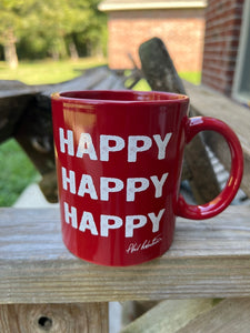 Happy Happy Happy Coffee Mug 0040444506690