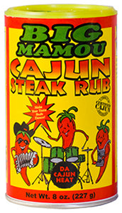 Big Mamou Cajun Steak Rub 8oz 892460002065