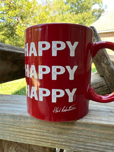 Happy Happy Happy Coffee Mug 0040444506690