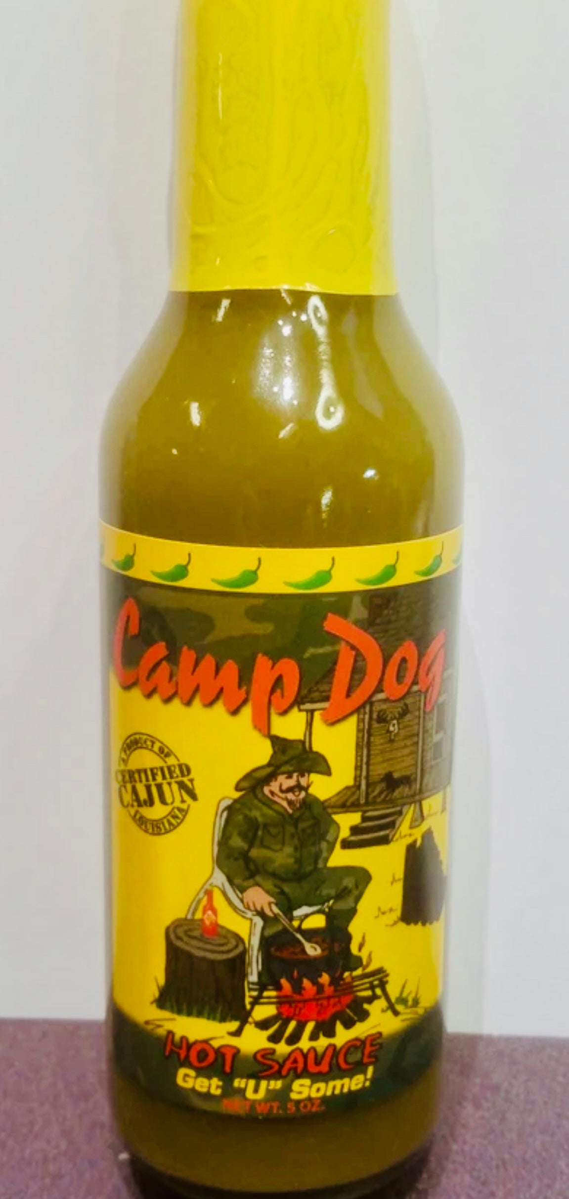 Camp Dog - Jalapeño Hot Sauce 5oz  760655958773