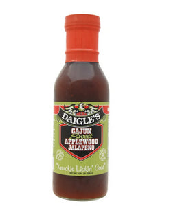 Daigle’s Sweet Applewood Jalapeño Sauce BBQ 12oz 853037003076
