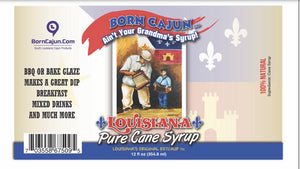 Born Cajun La Cane Syrup 12oz. 703558675095