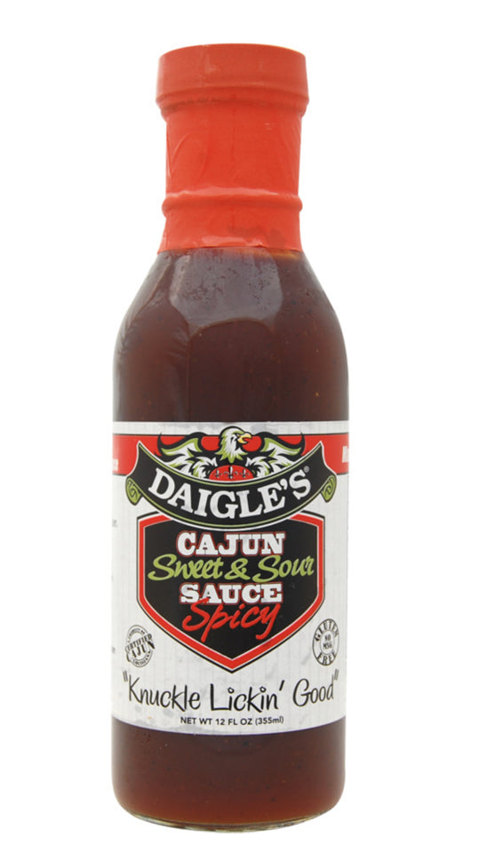 Daigle's Sweet & Sour Sauce 12oz BBQ (Spicy)  853037003014