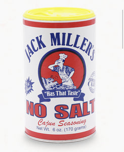 Jack Miller's - Seasoning NO SALT 6oz  0030066412066