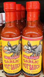 Born Cajun - Chu Rouge Garlic Hot Sauce 5oz  703558675125